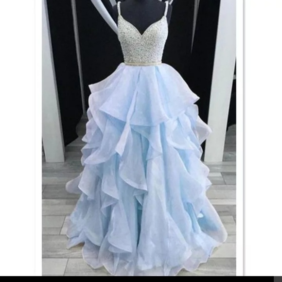 2019 Fashion V Neck Champagne - Picture 4 of 6